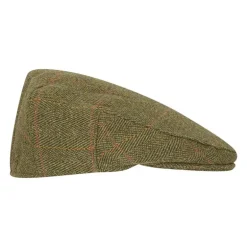 Casquette Walker and Hawkes Cambridge Vert Tweed