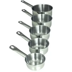 Casserole acier inoxydable / 5 tailles 12 à 20 cm