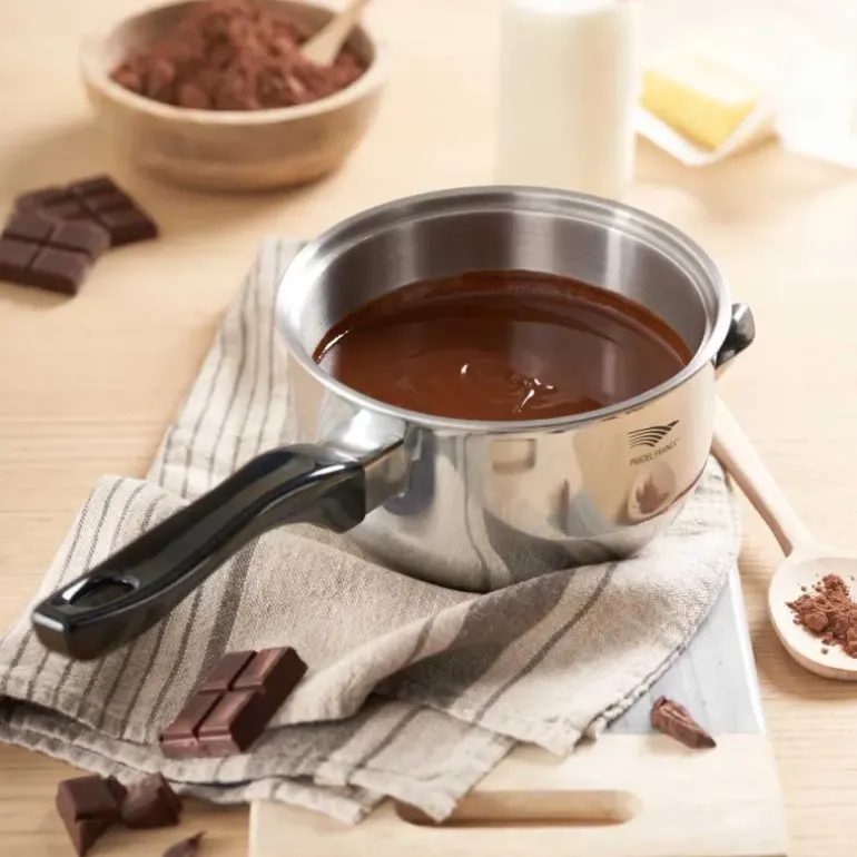 Casserole bain marie inox 18/0 Ø16cm h9.5cm tous feux