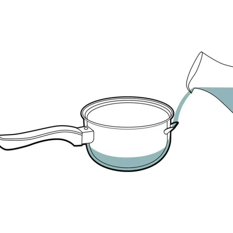 Casserole bain marie inox 18/0 Ø16cm h9.5cm tous feux