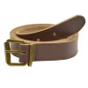 Ceinture en cuir marron 110cm
