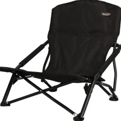 Chaise Easy C3 pliable noire - Structure acier et polyester 600D