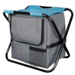 Chaise pliante sac isotherme fermeture zippée 21L assise 29x29cm