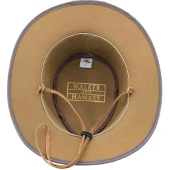 Chapeau Walker and Hawkes Cowhide Traveller cuir