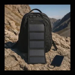 Chargeur solaire pliable 12,5 W - Énergie portable pour aventuriers