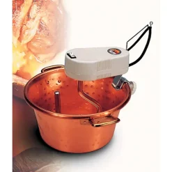 Chaudron électrique en cuivre NOVITAL 4,7 L - 4W - Ø 26 cm - Compatible gaz