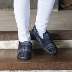 Chaussons mixtes fourrés Polaine marine - Airplum