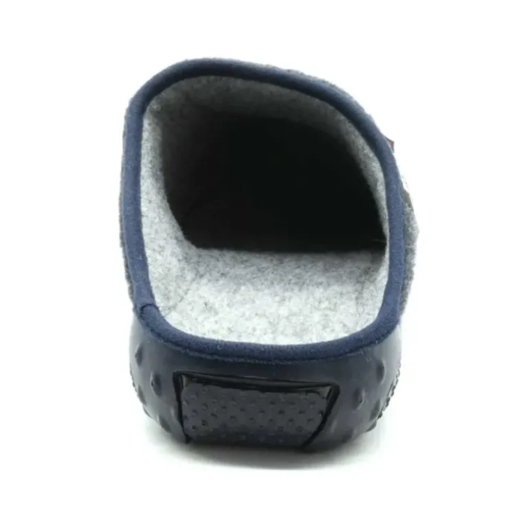 Chaussons mules Airplum Decycle marine - Made in France