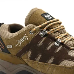 Chaussures Ayoka Mire cuir toile randonnée marron