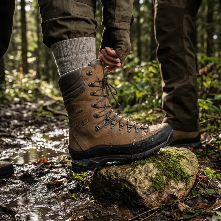 Chaussures de chasse CRISPI Hunter GTX marron