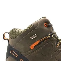 Chaussures de marche montantes Dolan cuir et toile marron 40 à 46