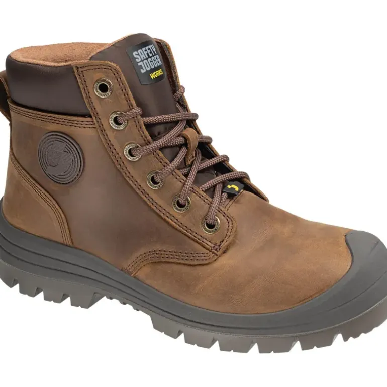 Chaussures de sécurité Dakar EW S3 - Embout acier - Marron - Homme
