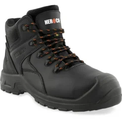 Chaussures de sécurité montantes Talin S3S - Noir - Homme - Herock