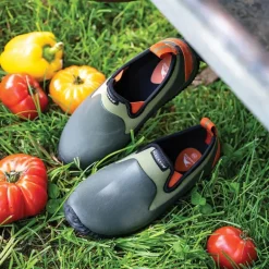 Chaussures Homme Néo Sans Gêne - Kaki et Orange - Black Fox