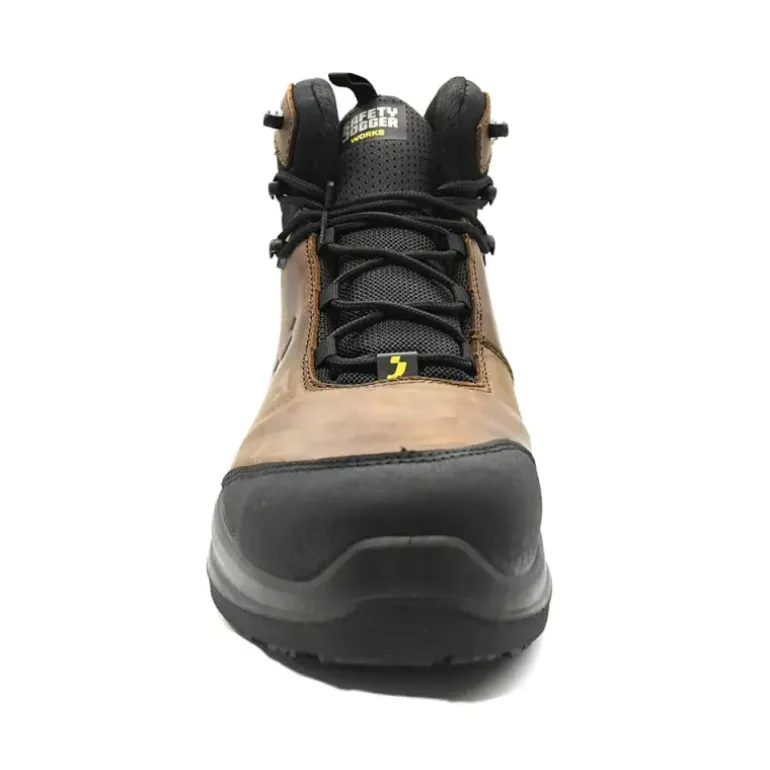 Chaussures sécurité Modulo Lea montantes S3S cuir marron