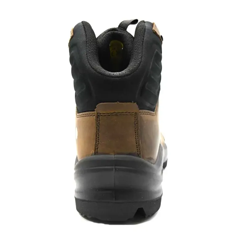 Chaussures sécurité Modulo Lea montantes S3S cuir marron