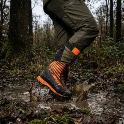 Chaussures-guêtres de chasse CRISPI Highland Pro GTX BOA orange