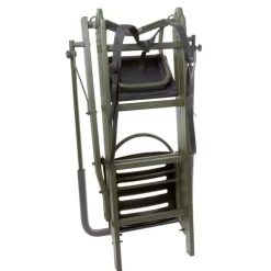 Échelle pliable 2,50m hauteur d'assise aluminium portable à l'unité