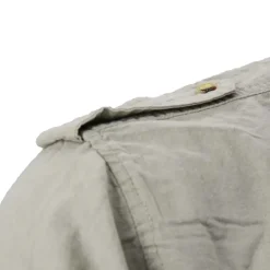 Chemise Authentic multipoches boutons coton beige S à 3XL