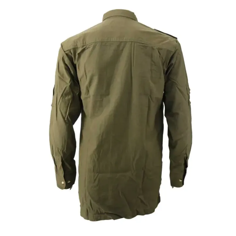 Chemise Authentic respirante multipoches coton kaki S à 3XL