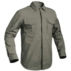 Chemise Fighter renforcée respirant coton polyester kaki M à 3XL