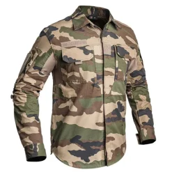 Chemise Fighter respirante mesh coton polyester camo CE M à 3XL