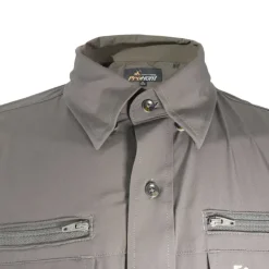 Chemise PROHUNT antitic kaki manches longues stretch 4 poches