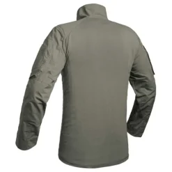 Chemise Ubas Fighter col montant zip coton polyester kaki M à 3XL