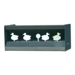 Cible de tir acier chromé magnétique Pellet Trap 5kg 50x22x20cm