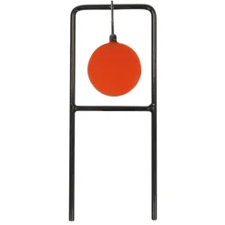 Cible stable tournante acier Ø7,5cm 31x13