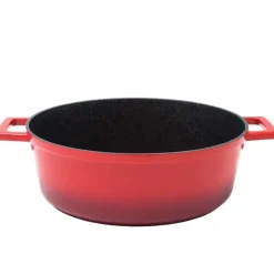 Cocotte ovale fonte alu 32x25cm 6,6L tous feux nuage