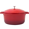 Cocotte ronde fonte alu 24cm 4,65L tous système de cuisson