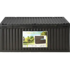Coffre de rangement jardin polypropylène 115 cm