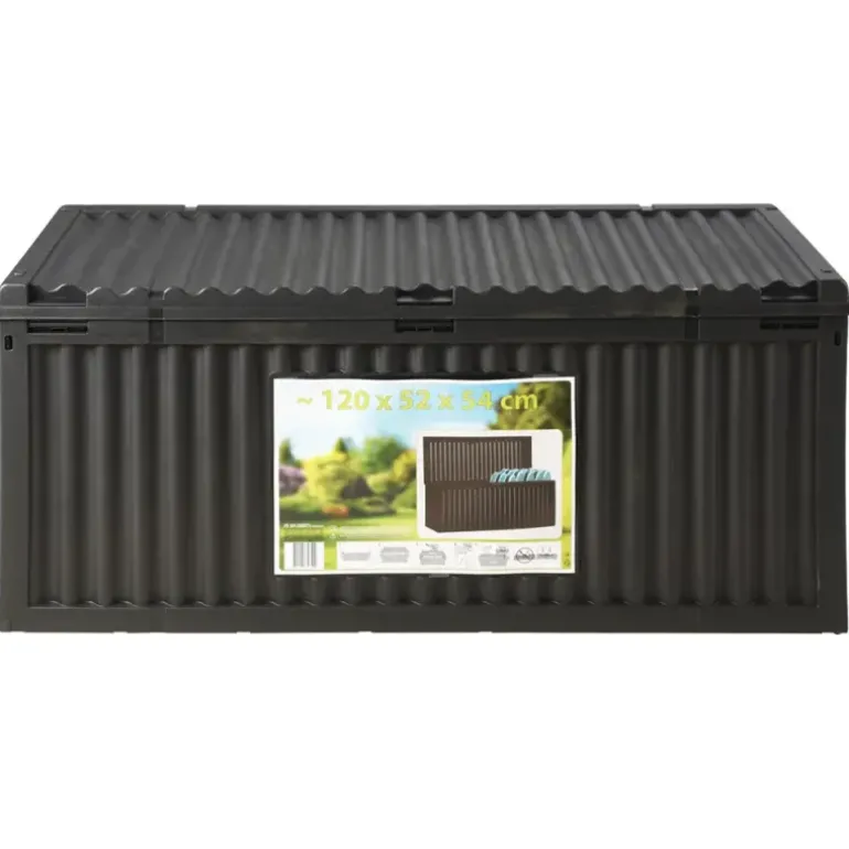Coffre de rangement jardin polypropylène 115 cm