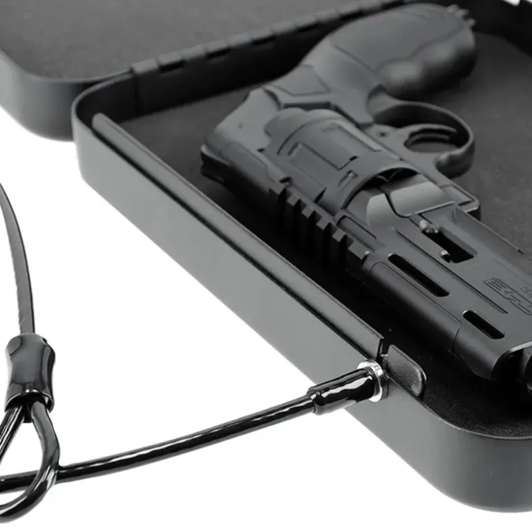 Coffre fort à chiffres pour armes de poing 2,7kg 300x220x68mm