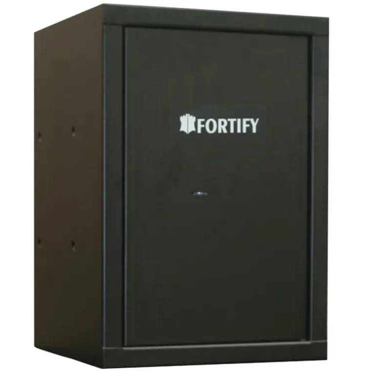 Coffre-fort acier 2mm double cylindre 18mm serrure 6 lames époxy