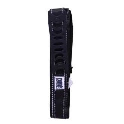 Collier réfléchissant en nylon avec poignée - Noir - 34 cm