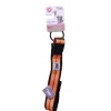 Collier réfléchissant orange néoprène nylon pour chien 50/75 cm