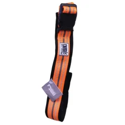 Collier réfléchissant orange néoprène nylon pour chien 45/60 cm