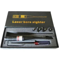 Collimateur laser universel 5 adapatateurs alu noir mat L155 mm