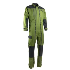 Combinaison de travail double Zip Trident bicolore