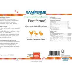 Complément alimentaire Fortiferme volaille et gibier 300ml