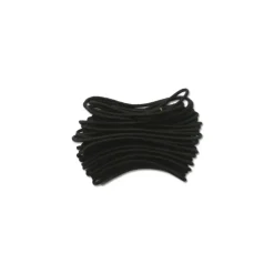 Corde élastique noire Diam. 2.5mm bobine de 10 m