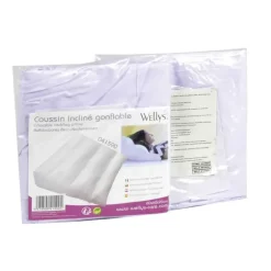 Coussin inclinant gonflable PVC jambes lourdes oreiller