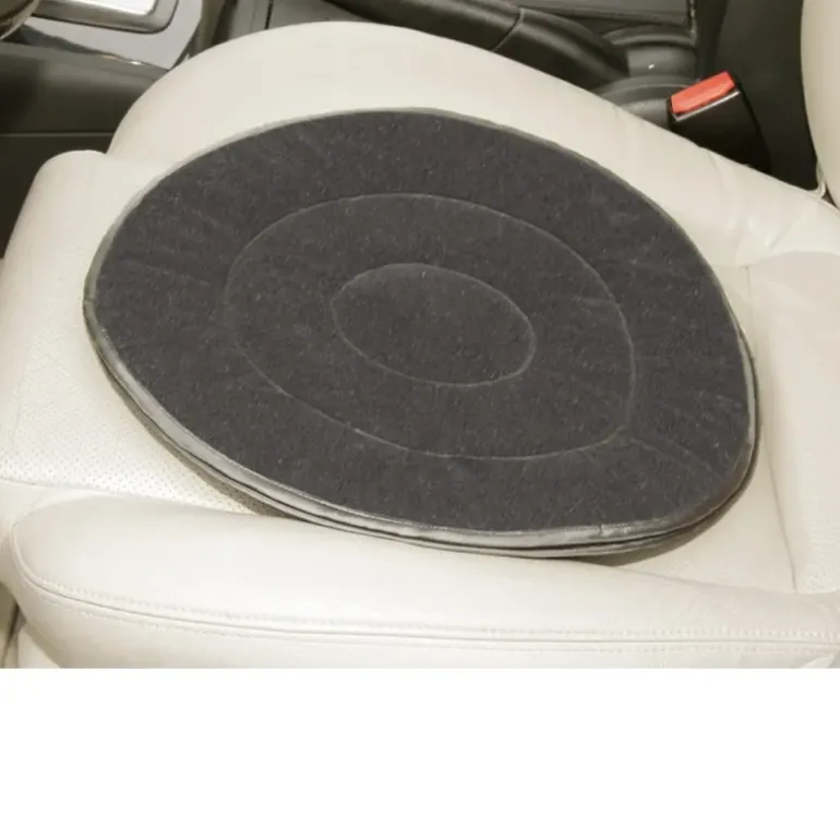 Coussin pivotant sur 360° pour voiture rembourrage haut de gamme