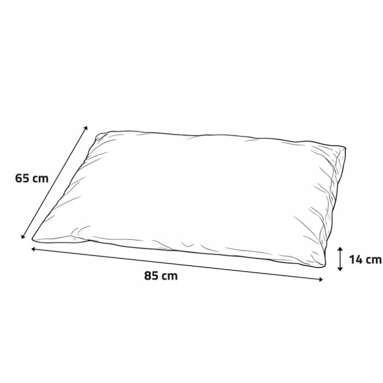 Coussin pour animaux toile Oxford 85 x 65 x 14 cm