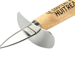 Couteau à huître inox Pradel France manche bois