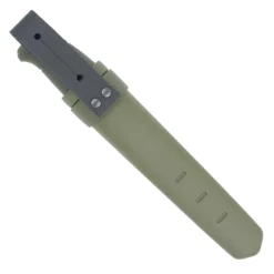 Couteau Kansbol lame acier Sandvik 10,9cm manche caoutchouc vert