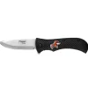 Couteau poche Wildgrip Cerf lame inox 9 cm manche métal 21cm