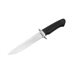 Couteau Sledgedog Boker - Lame Drop Point 17 cm - Manche TPR Noir